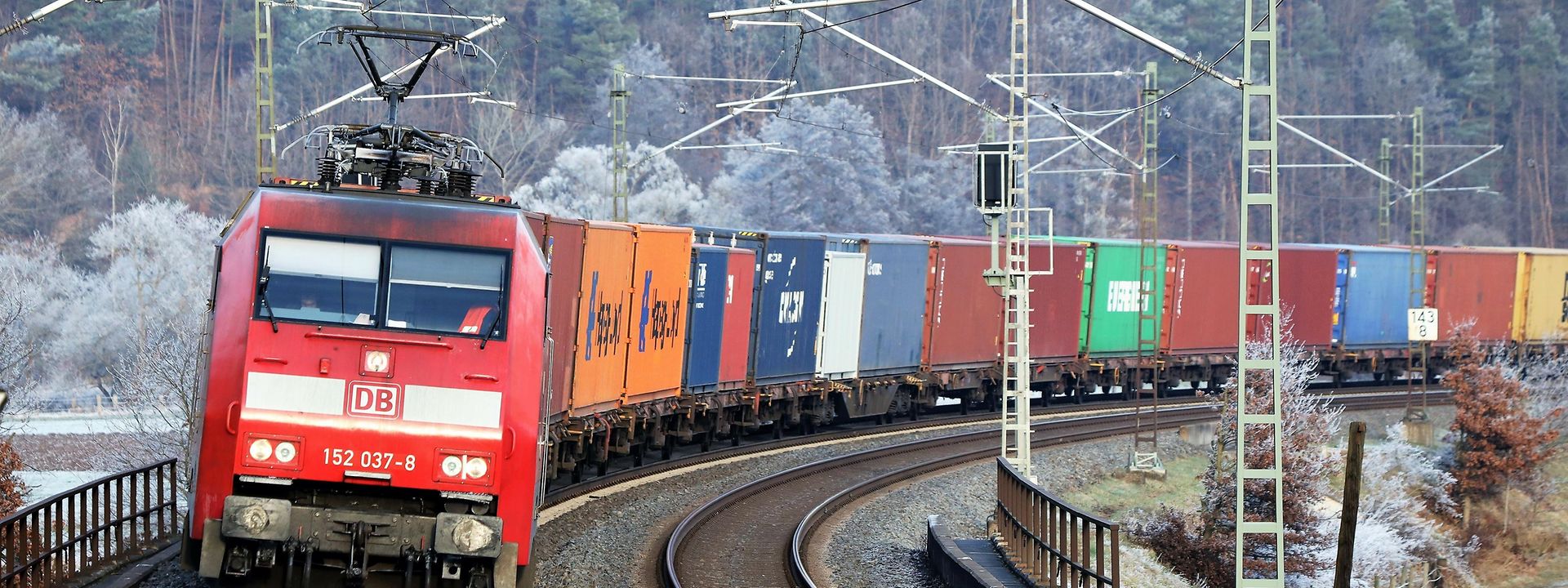 A long freight train